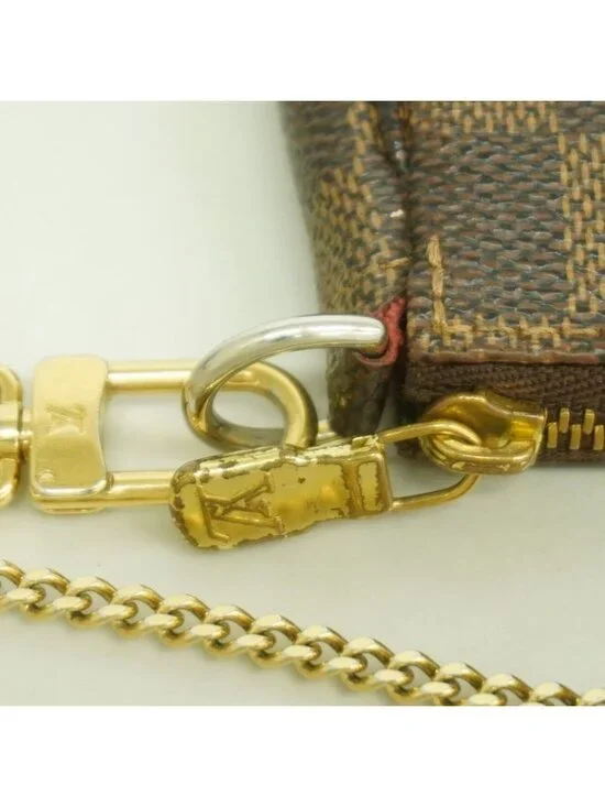 Louis Vuitton Pouch Damier Mini Pochette Accessoire Ebene Evene - Picture 6 of 10